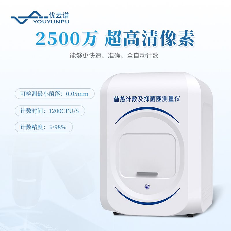 高精度抑菌圈測量及菌落計數儀